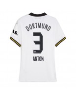 Borussia Dortmund Waldemar Anton #3 Tredjedrakt Dame 2024-25 Korte ermer